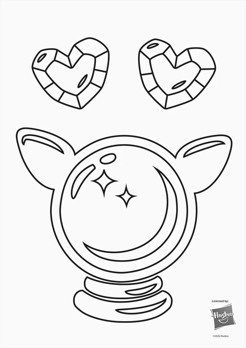 FOLHAS ILUSTRAÇÃO 180G A4 - FURBY — miniatura 14