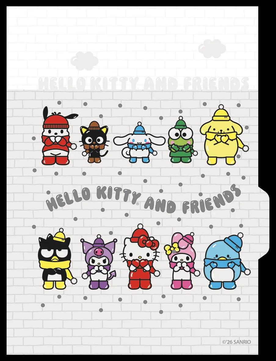 CADERNO ARGOLADO UNIVERSITÁRIO 80 FOLHAS - HELLO KITTY & AMIGOS — miniatura 5