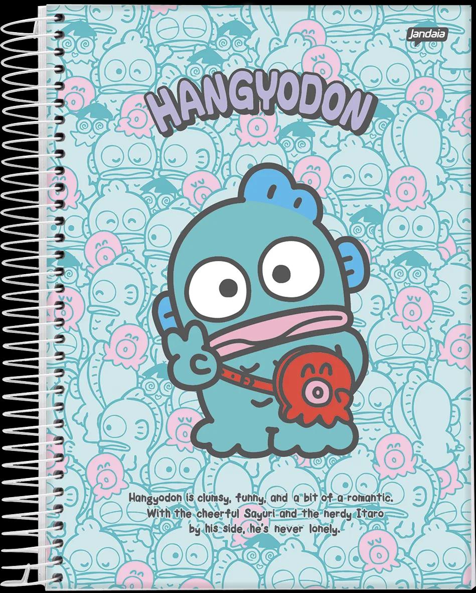 CADERNO ESPIRAL UNIVERSITÁRIO 200X275MM 10X1 160FLS - ICONS SANRIO