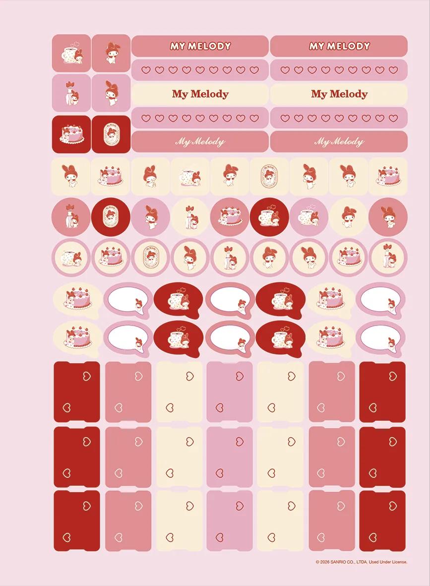 AGENDA PLANEJAMENTO ESPIRAL 175X242MM - MY MELODY — miniatura 6