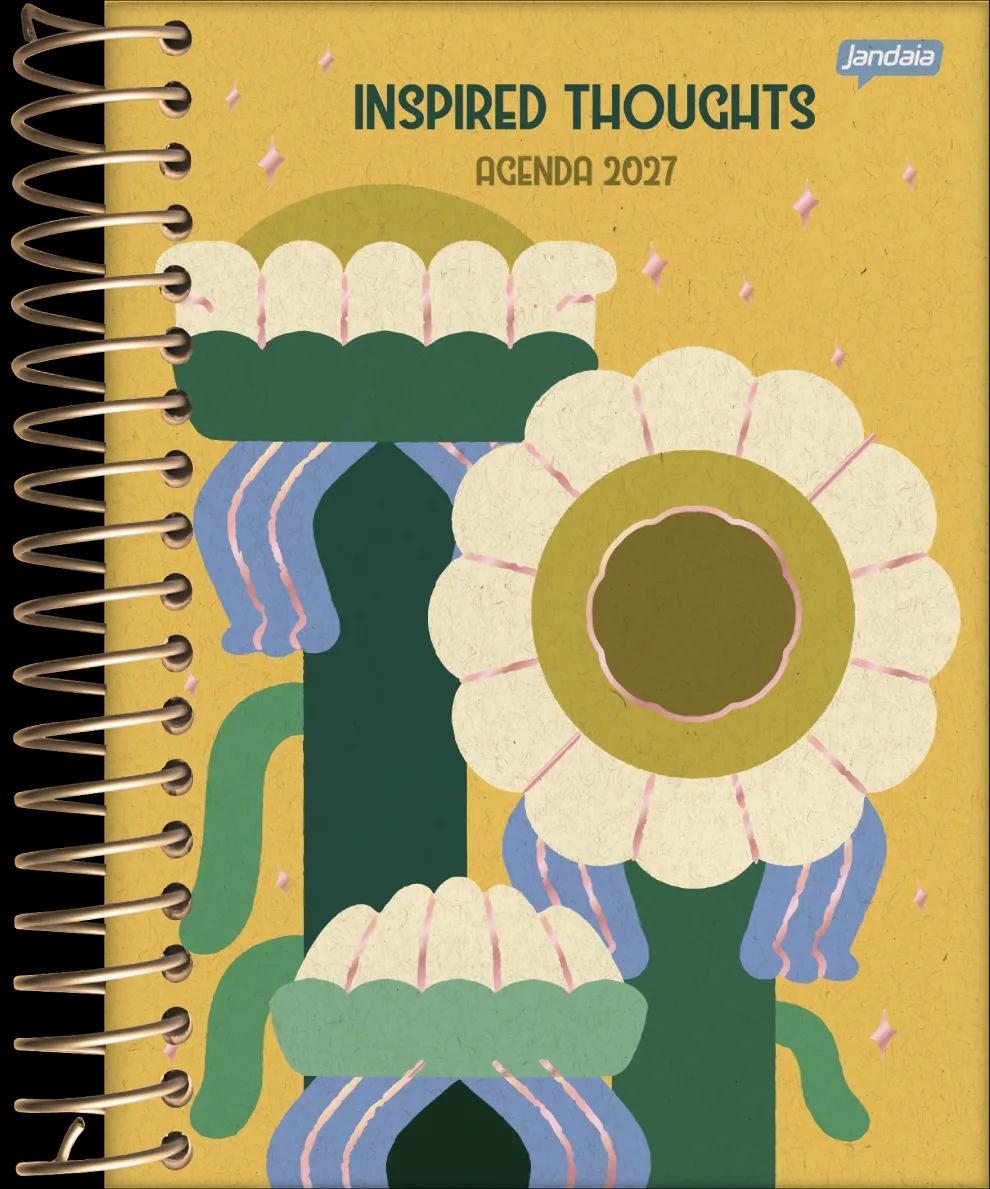 AGENDA DIÁRIA ESPIRAL 133X178MM 176FLS - ECO LÍNEA