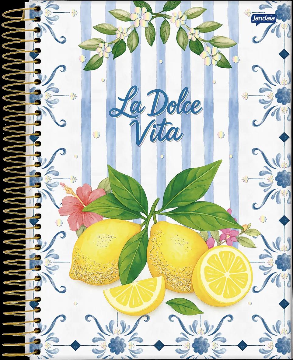 CADERNO ESPIRAL UNIV 200X275MM 10X1 160 FOLHAS - LA DOLCE VITA — miniatura 6