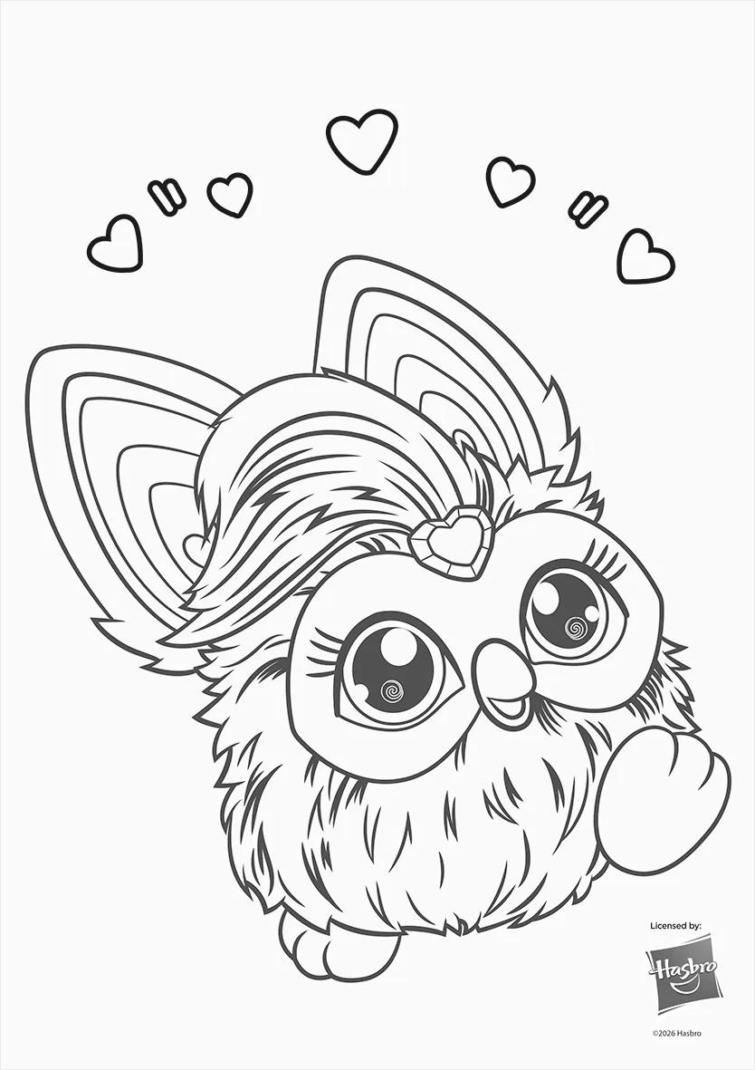 FOLHAS ILUSTRAÇÃO 180G A4 - FURBY — miniatura 20