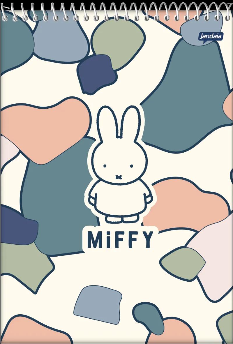 CADERNETA APONTAMENTO ESPIRAL CAPA DURA 80 FOLHAS - MIFFY — miniatura 4