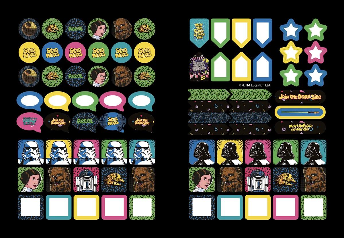CADERNO BROCHURA CAPA DURA UNIVERSITÁRIO 80 FOLHAS - STAR WARS — miniatura 5