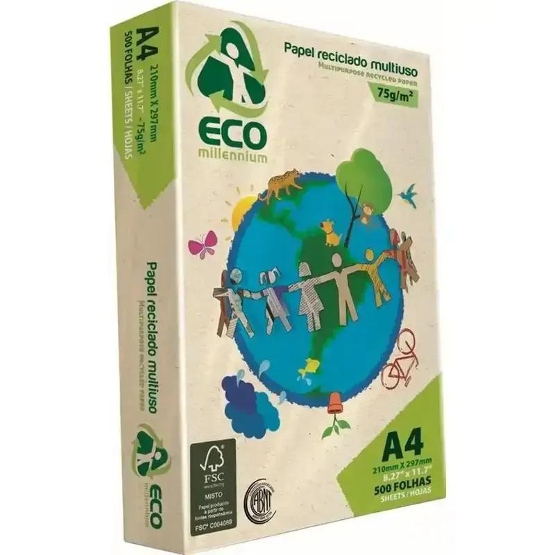 PAPEL ECO MILLENNIUM 500 FOLHAS - ECO MILLENNIUM
