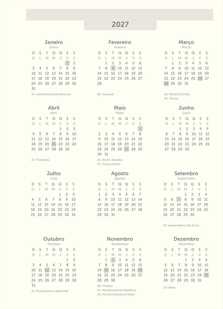 AGENDA PLANEJAMENTO LOMBADA QUADRADA 175X242MM 80FLS - KRAFT COLOR — miniatura 4