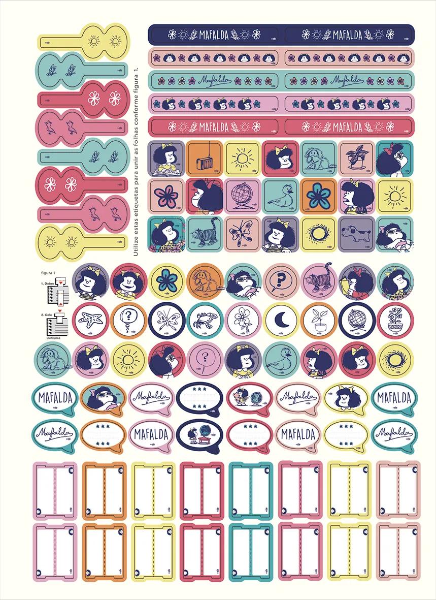 CADERNO ESPIRAL UNIVERSITÁRIO CAPA DURA 01 MATÉRIA 80 FOLHAS - MAFALDA — miniatura 2
