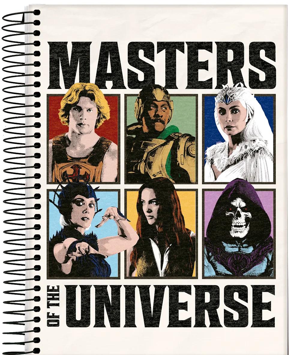CADERNO ESPIRAL UNIVERSITÁRIO CAPA DURA 10 MATÉRIAS 160 FOLHAS - MASTERS OF THE UNIVERSE — miniatura 8