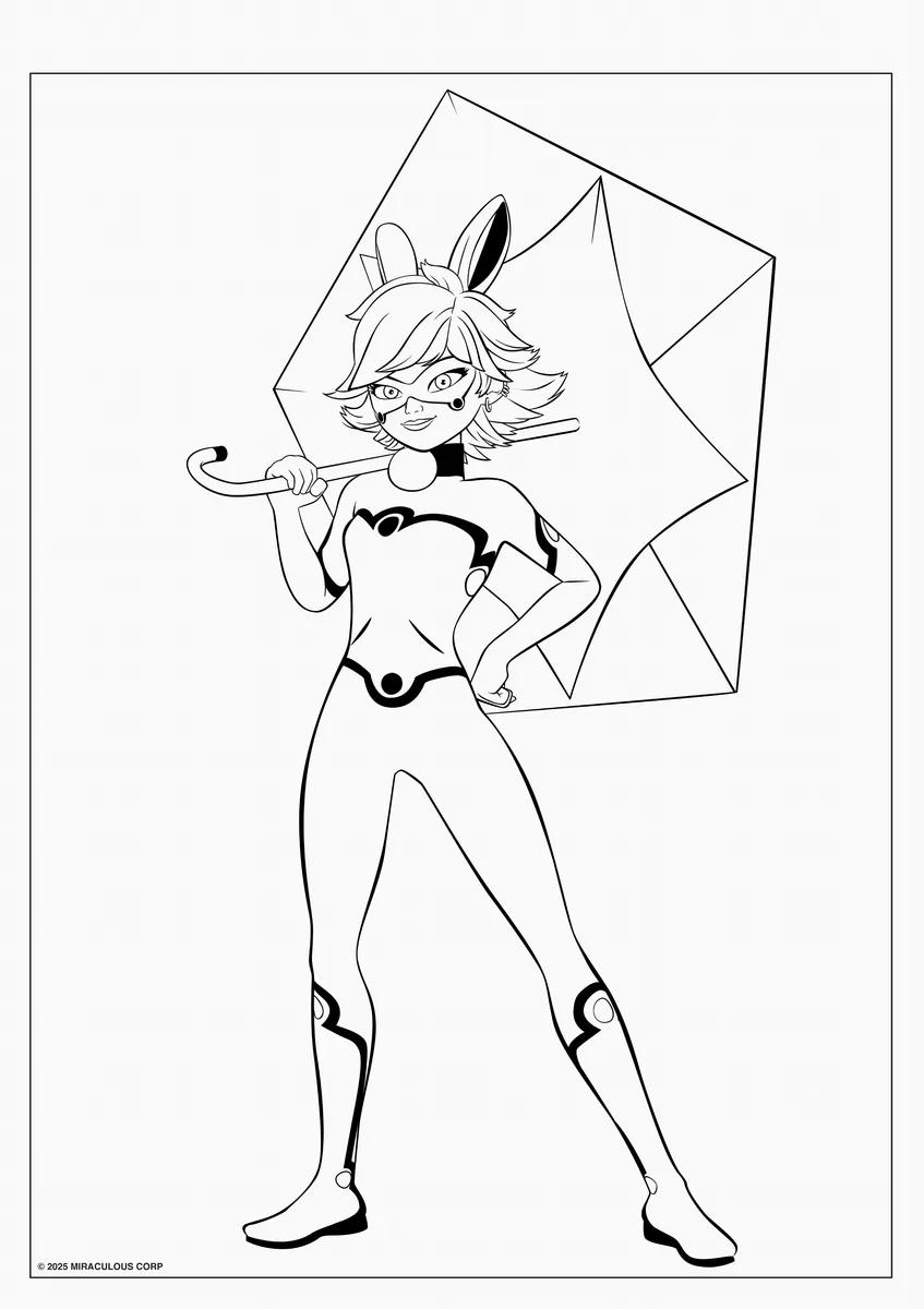 FOLHAS ILUSTRAÇÃO 180G A4 - MIRACULOUS — miniatura 18