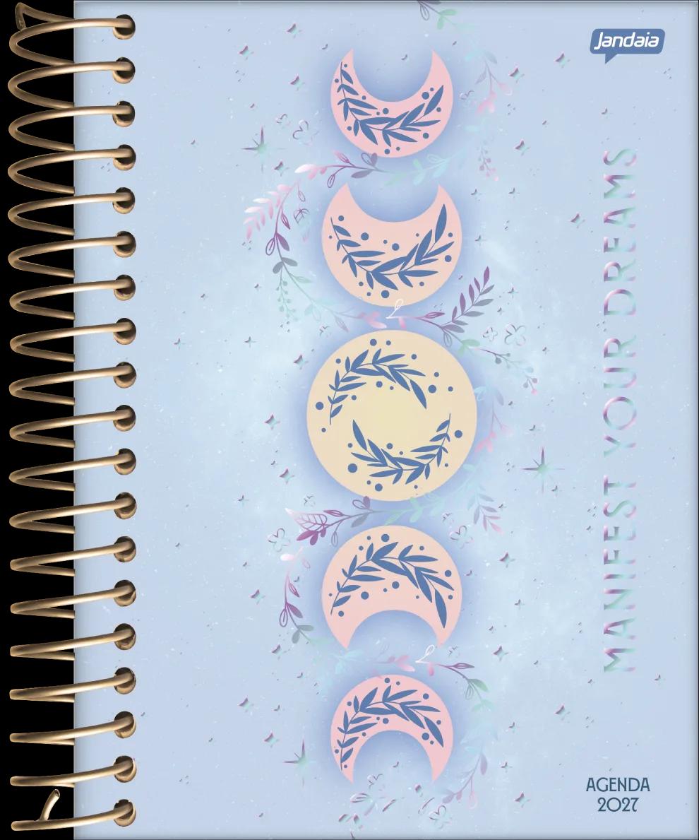 AGENDA DIARIA ESPIRAL 133X178MM 176 FOLHAS - MYSTIC