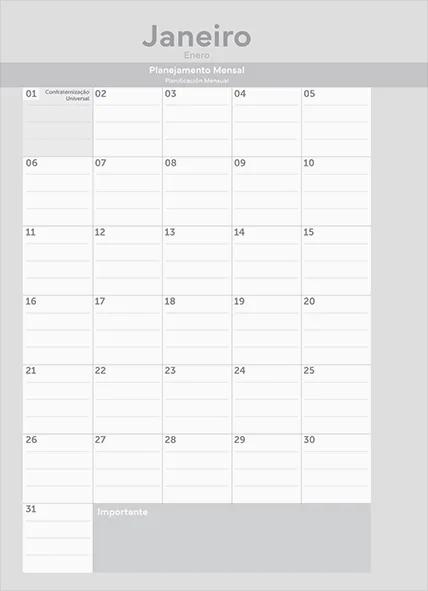AGENDA PLANEJAMENTO ESPIRAL 175X242 - OFFICE — miniatura 5