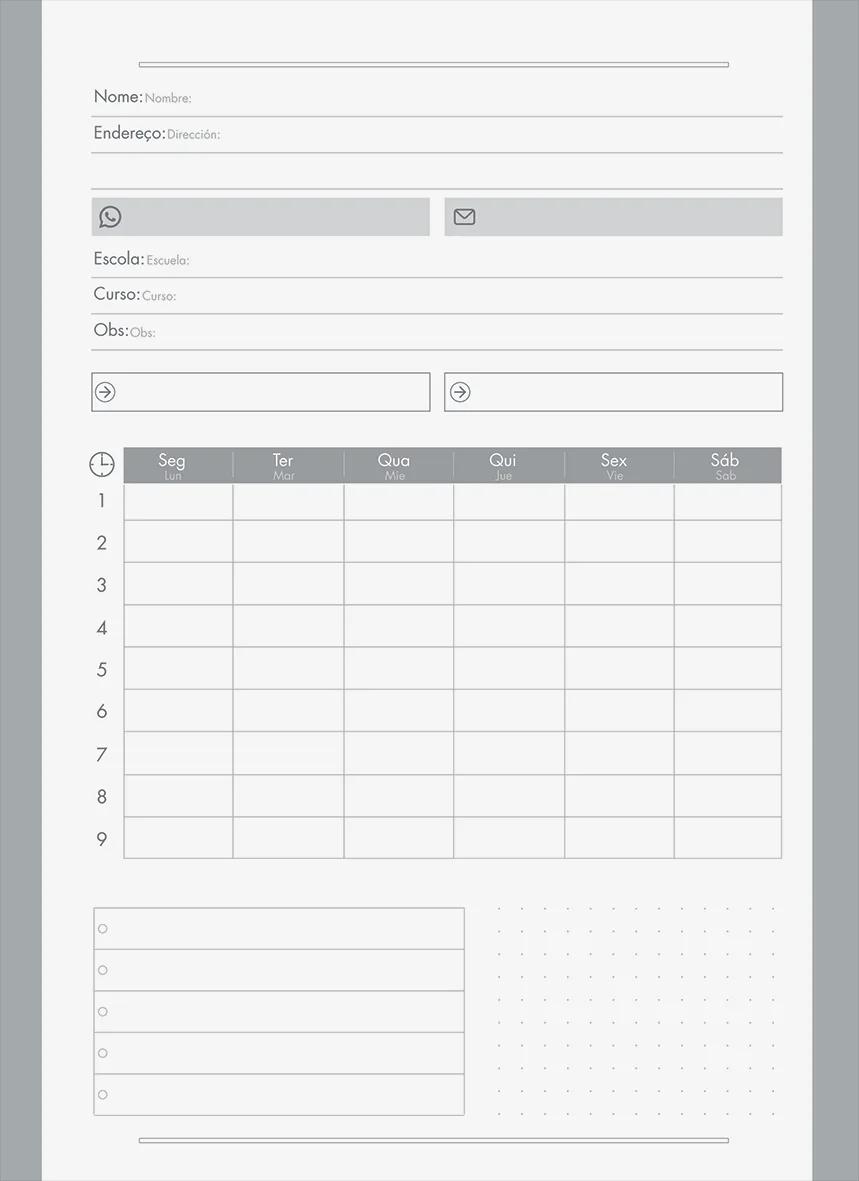 CADERNO ESPIRAL UNIVERSITÁRIO CAPA DURA 20 MATÉRIAS 320 FOLHAS - STIFF SLIM — miniatura 6