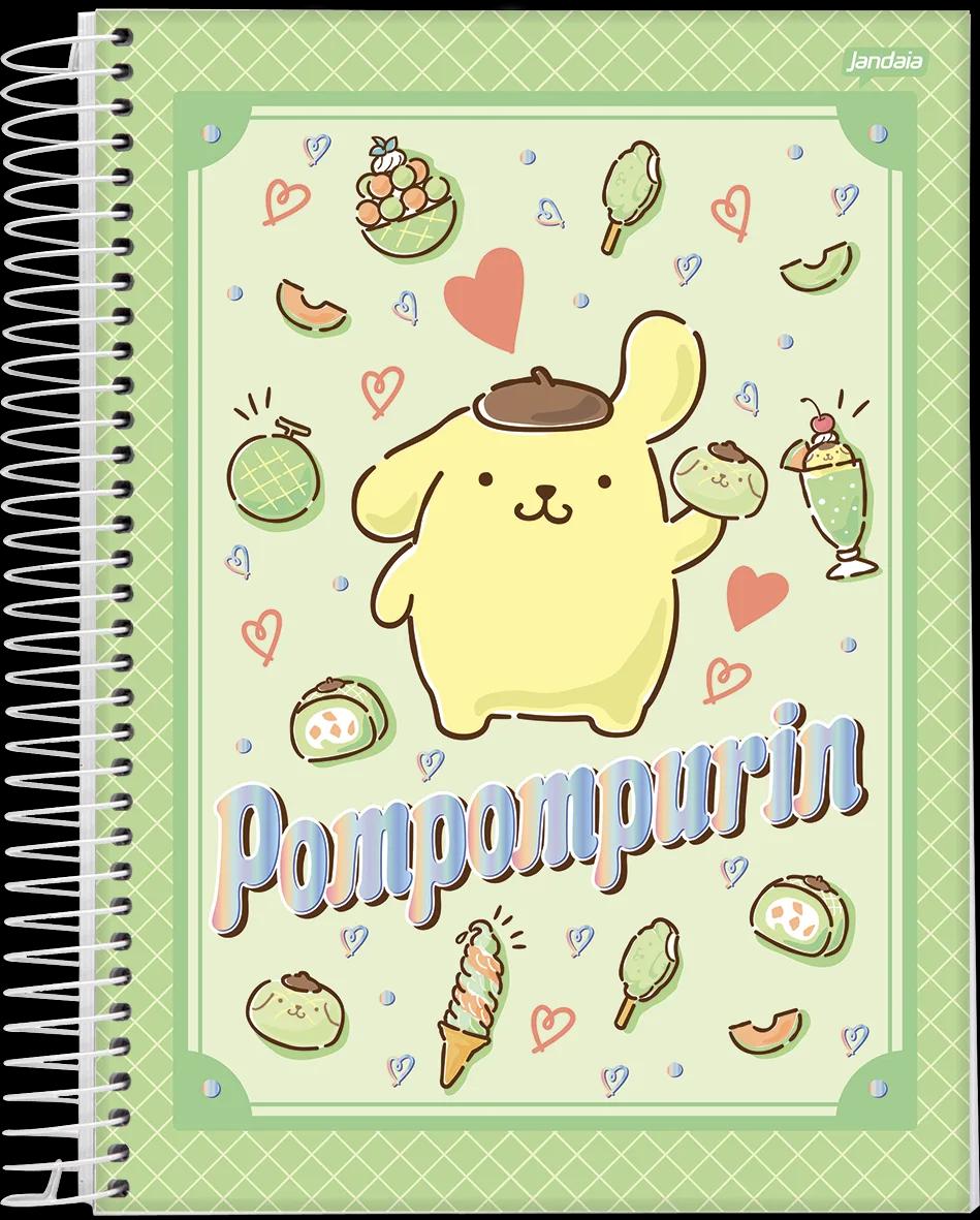 CADERNO ESPIRAL CAPA DURA 1/8 80 FOLHAS - POMPOMPURIN — miniatura 14