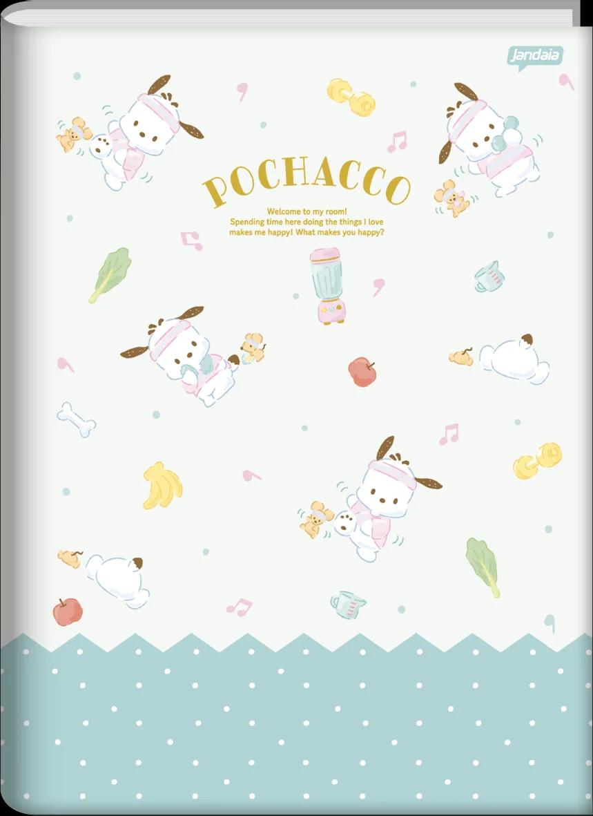 CADERNO BROCHURA CAPA DURA UNIVERSITÁRIO 80 FOLHAS - POCHACCO — miniatura 3