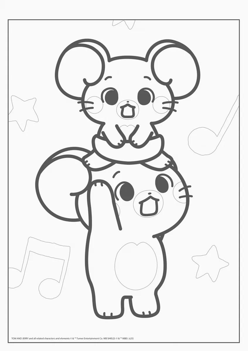 FOLHAS ILUSTRAÇÃO 180G A4 - GOKKO: TOM & JERRY — miniatura 17