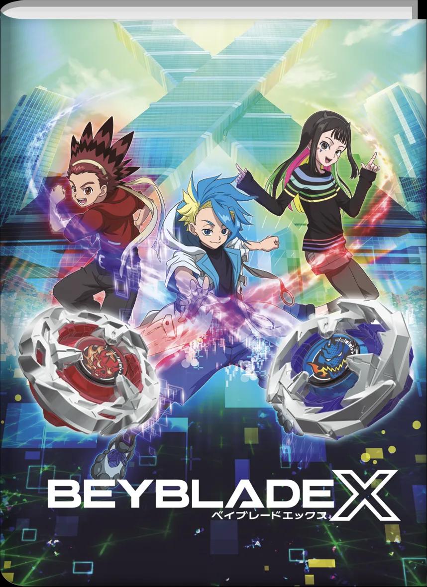 CADERNO BROCHURA CAPA DURA UNIVERSITÁRIO 80 FOLHAS - BEYBLADE — miniatura 3