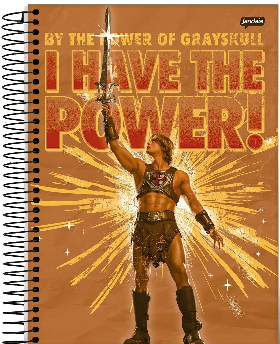CADERNO ESPIRAL UNIVERSITÁRIO CAPA DURA 15 MATÉRIAS 240 FOLHAS - MASTERS OF THE UNIVERSE — miniatura 3