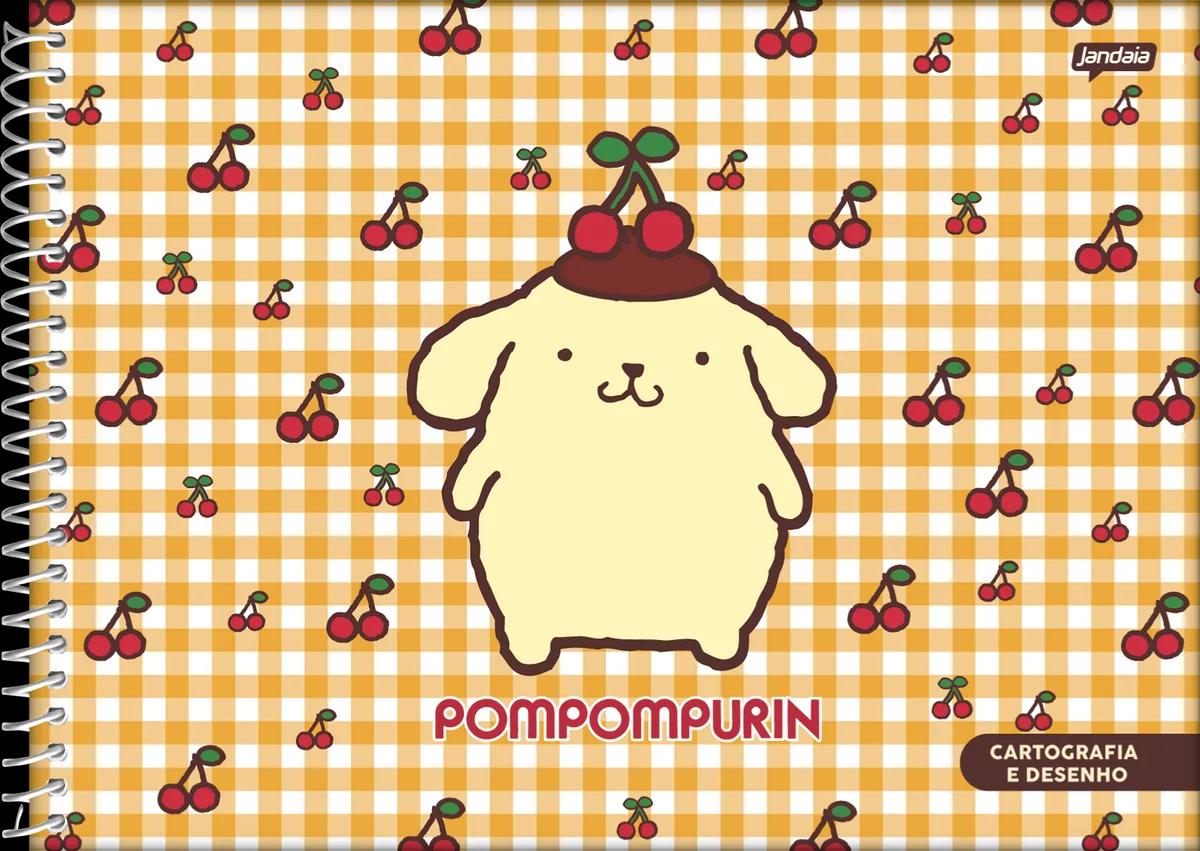 CADERNO ESPIRAL CAPA DURA 80 FOLHAS CARTOGRAFIA - POMPOMPURIN — miniatura 2