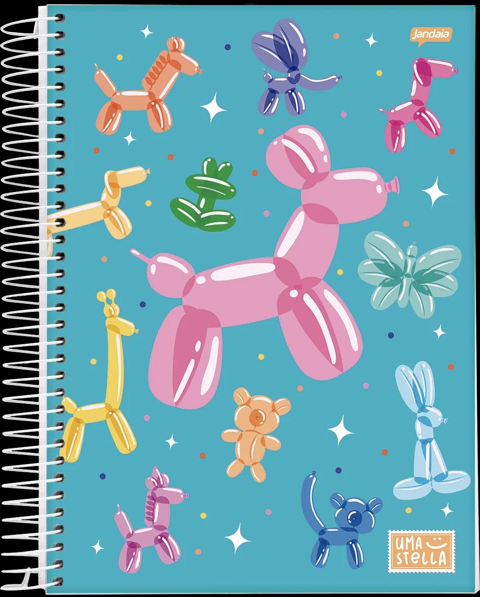 CADERNO ESPIRAL UNIVERSITÁRIO CAPA DURA 20 MATÉRIAS 320 FOLHAS - STELLA
