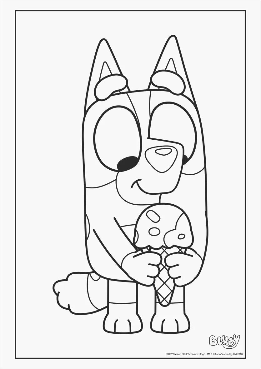 FOLHAS ILUSTRAÇÃO 180G A4 - BLUEY — miniatura 14