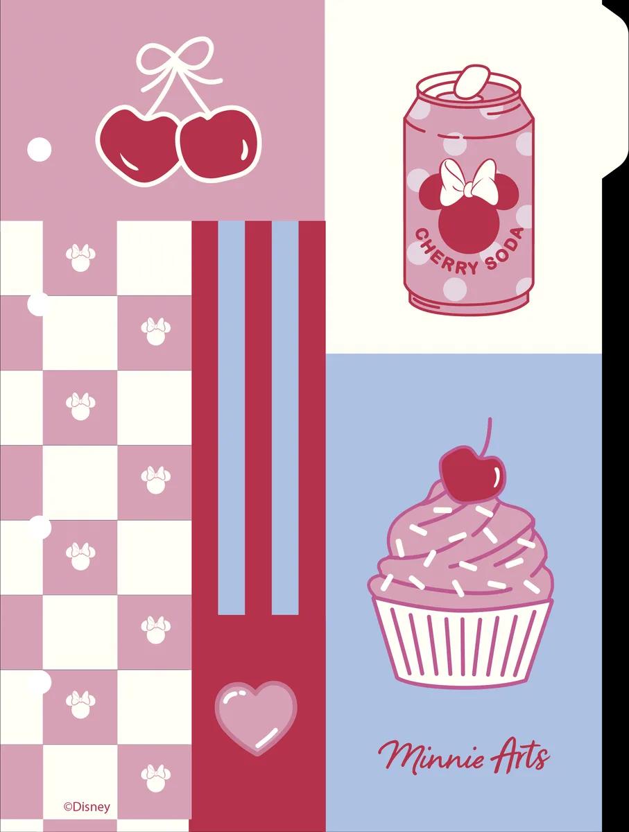 CADERNO COLLEGE CAPA DURA 80 FOLHAS NEO - MINNIE ARTS