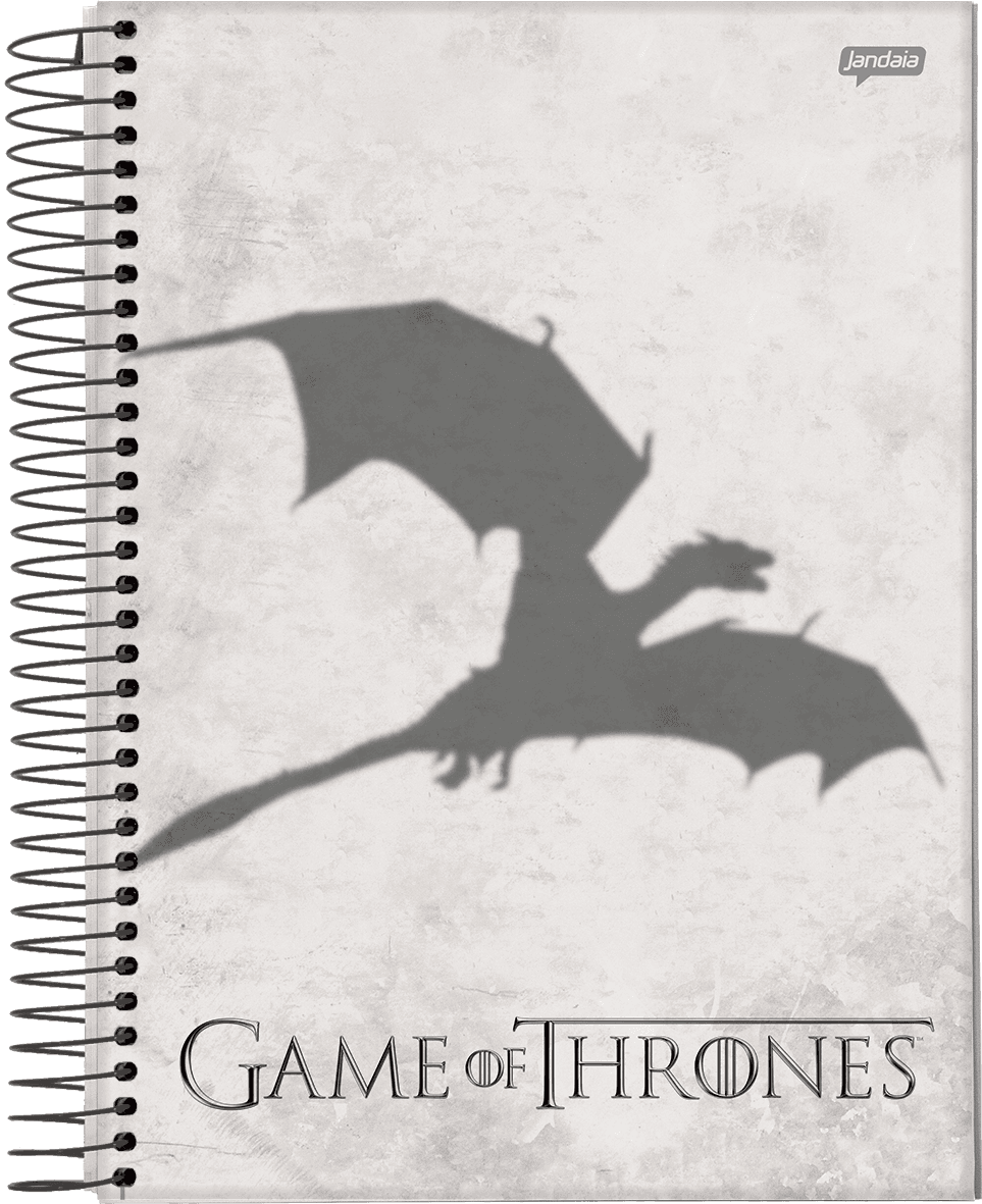 CADERNO ESPIRAL UNIVERSITÁRIO CAPA DURA 10 MATÉRIAS 160 FOLHAS - GAME OF THRONES — miniatura 3