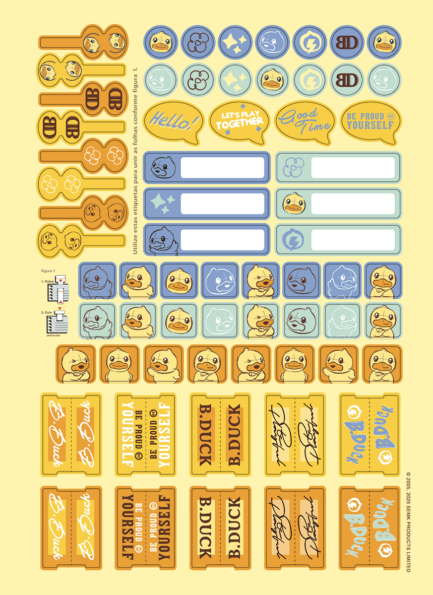 CADERNO ESPIRAL UNIVERSITÁRIO CAPA DURA 15 MATÉRIAS 240 FOLHAS - B. DUCK — miniatura 7