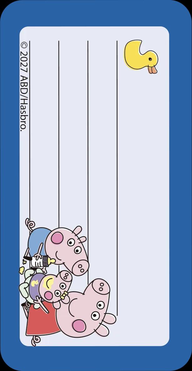 ETIQUETA DE IDENTIFICAÇÃO - PEPPA PIG — miniatura 3