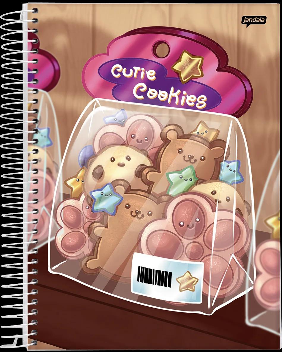 CADERNO ESPIRAL UNIVERSITÁRIO CAPA DURA 10 MATÉRIAS 160 FOLHAS - MOCHI — miniatura 3