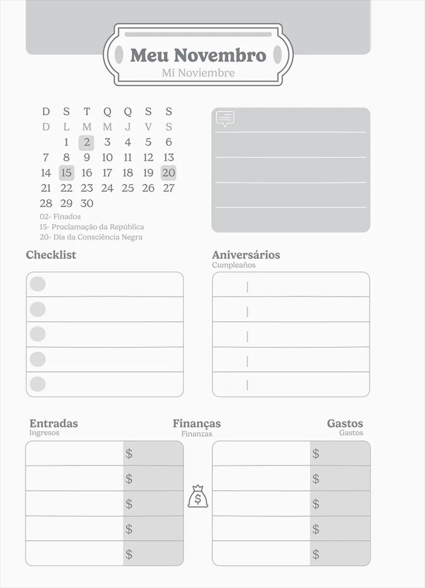 AGENDA DIARIA LOMB QUAD 117X162MM 112 FOLHAS - LIBERTY — miniatura 4