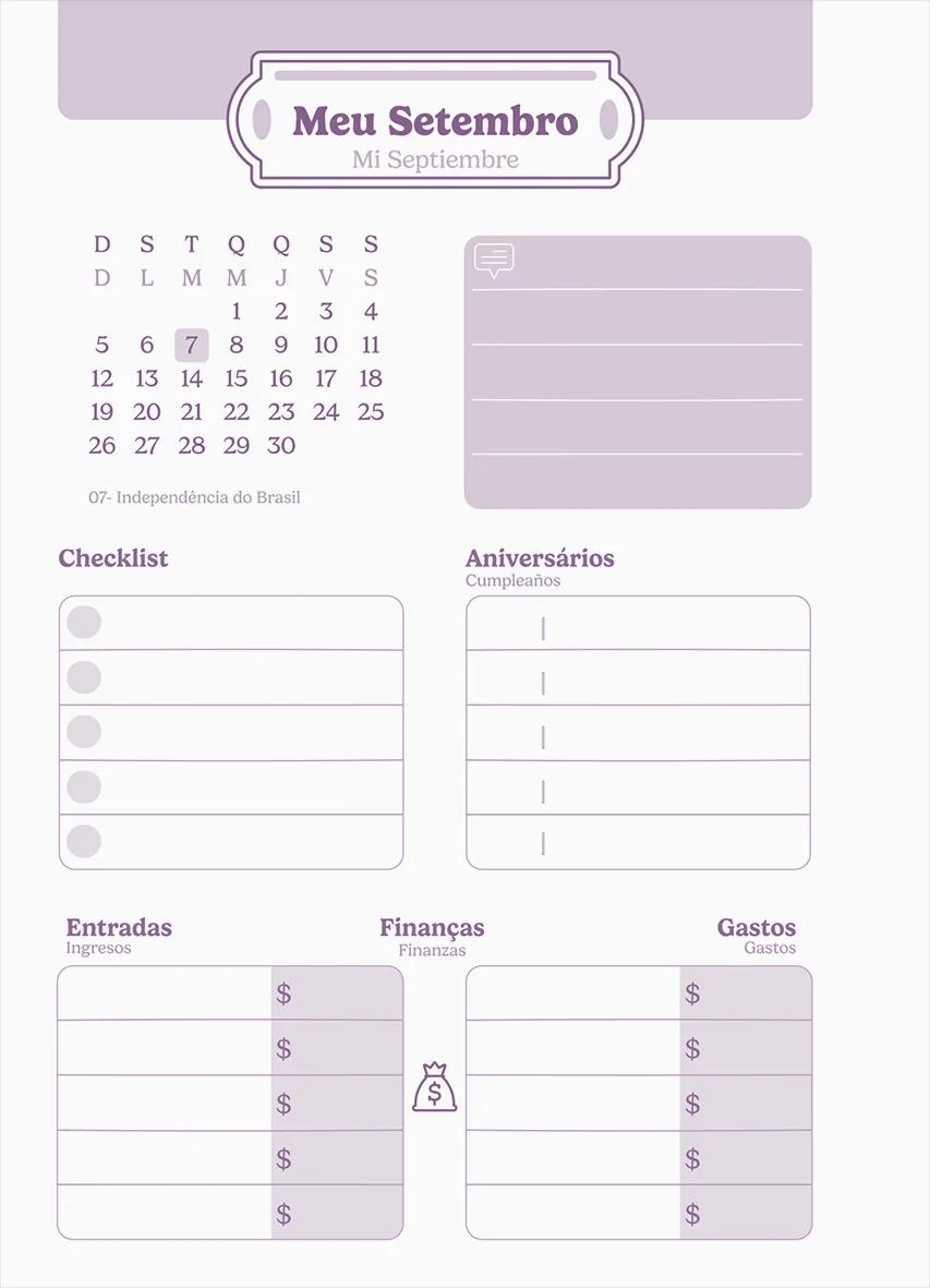 AGENDA DIARIA ESPIRAL 117X162MM 176 FOLHAS - NINA — miniatura 5