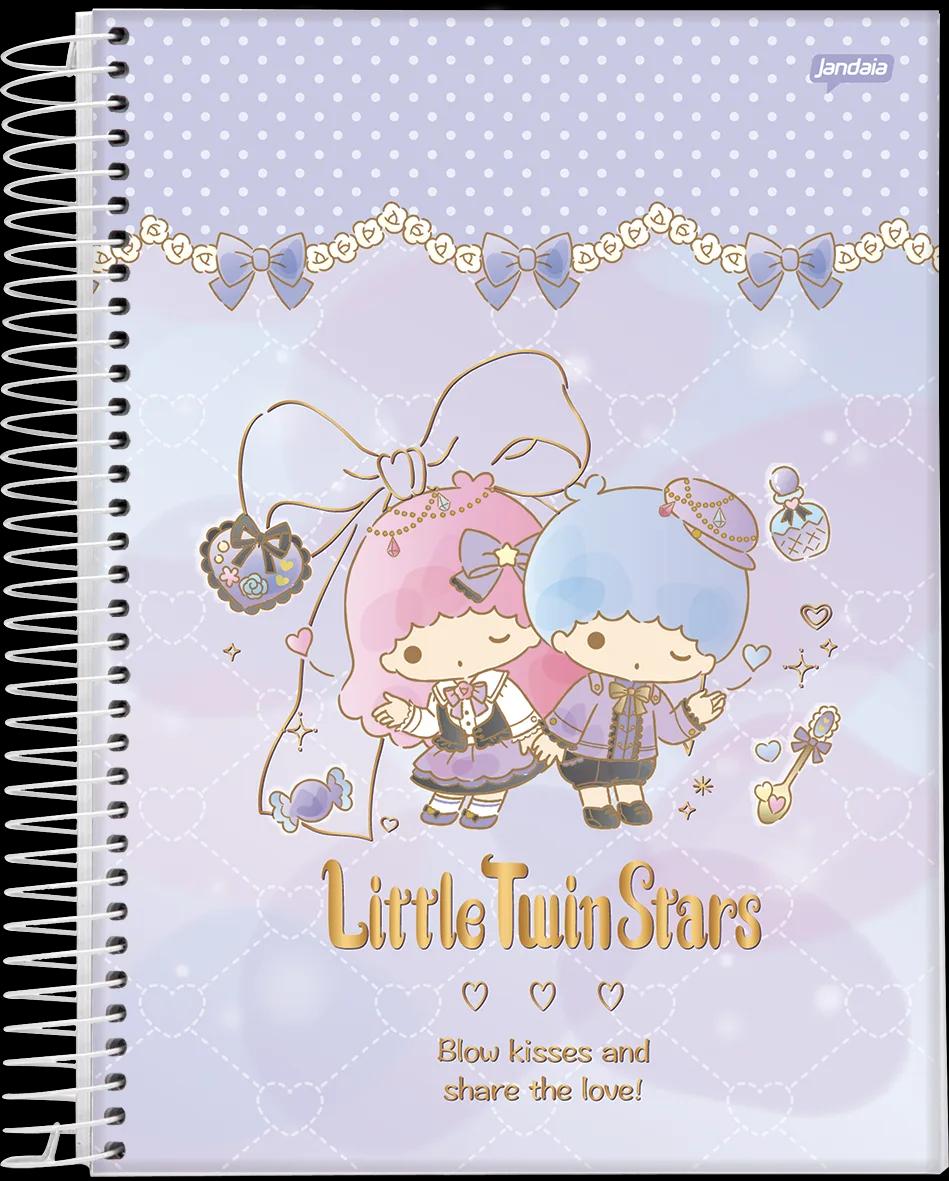 CADERNO ESPIRAL UNIVERSITÁRIO CAPA DURA 10 MATÉRIAS 160 FOLHAS - SANRIO FRIENDS — miniatura 7