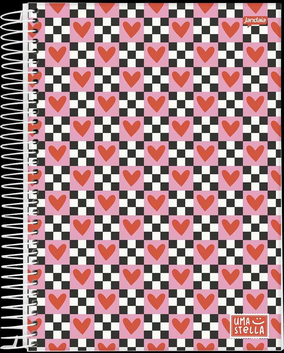 CADERNO ESPIRAL 1/8 CAPA DURA 80 FOLHAS - STELLA — miniatura 6