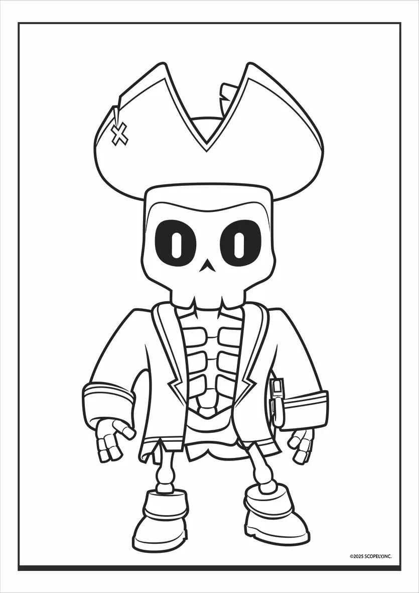 FOLHAS ILUSTRAÇÃO 180G A4 - STUMBLE GUYS — miniatura 24