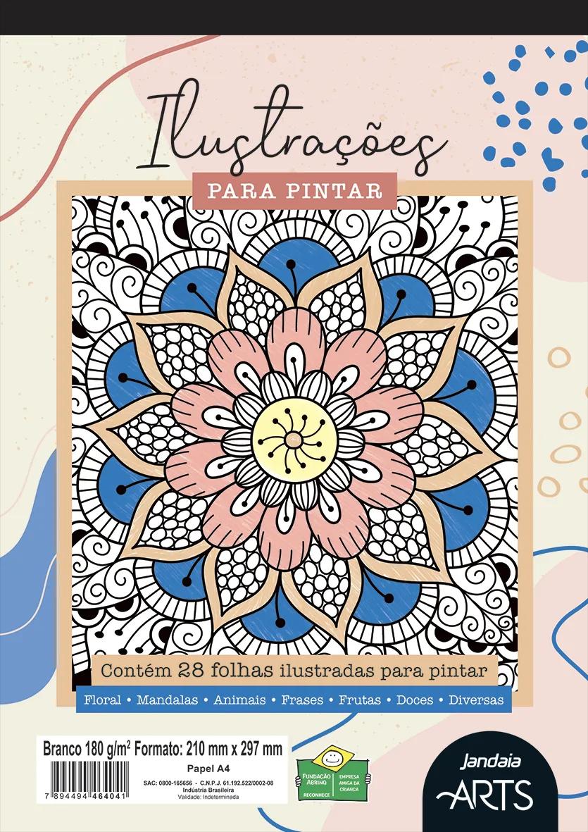 FOLHAS ILUSTRAÇÃO A4 - JANDAIA ARTS