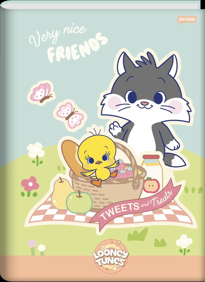 CADERNO BROCHURA CAPA DURA UNIVERSITÁRIO 80 FOLHAS - GOKKO: LOONEY TUNES — miniatura 2