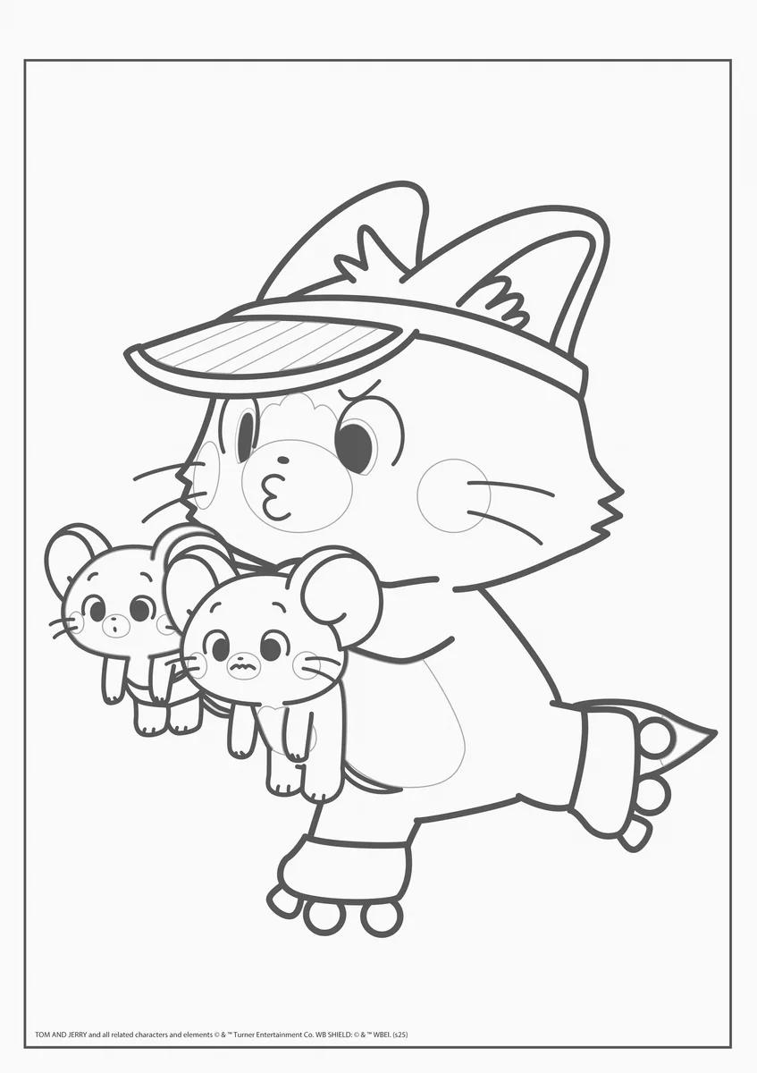 FOLHAS ILUSTRAÇÃO 180G A4 - GOKKO: TOM & JERRY — miniatura 13