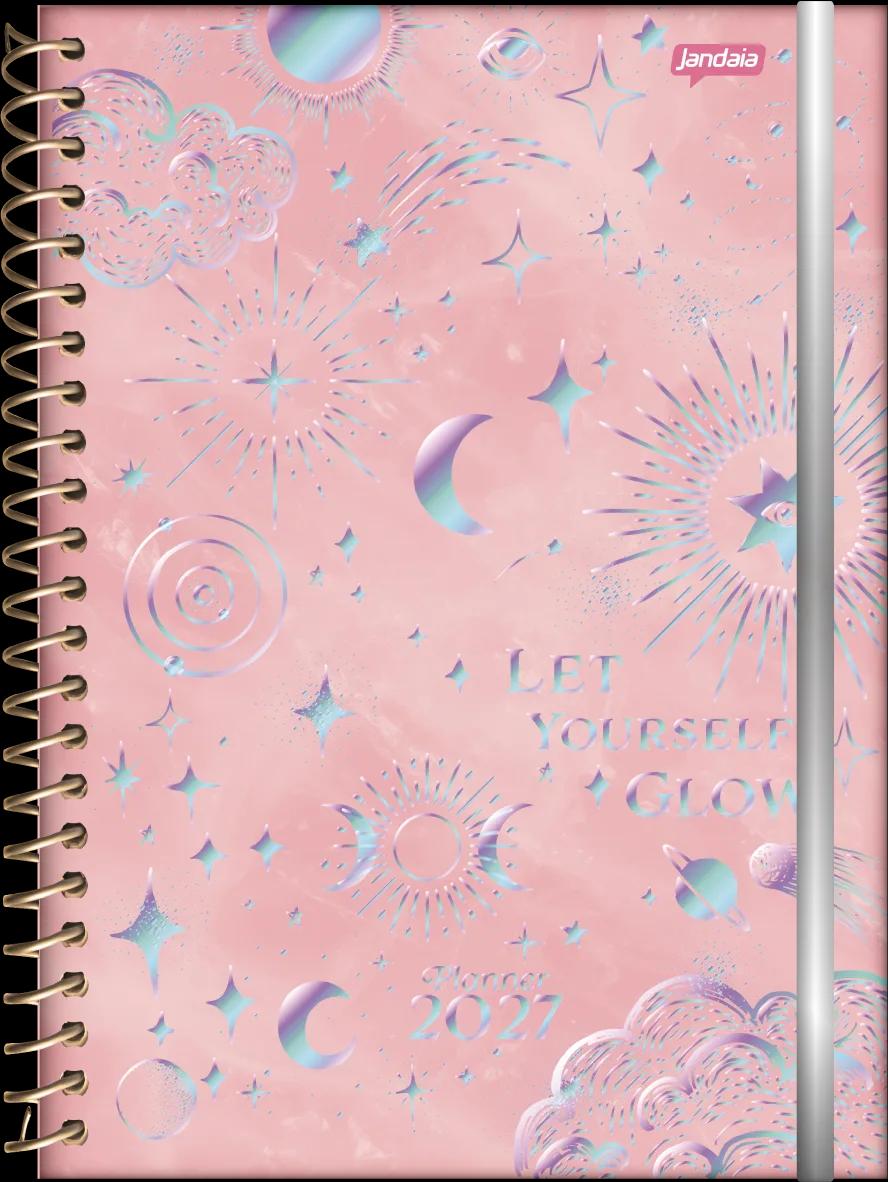 AGENDA PLANEJAMENTO ESPIRAL 175X242MM 80 FOLHAS - MYSTIC