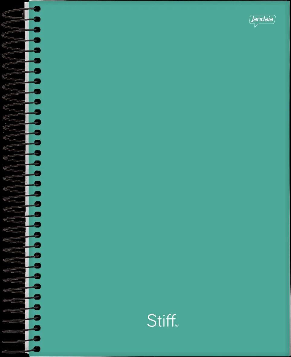 CADERNO ESPIRAL UNIVERSITÁRIO CAPA DURA 15 MATÉRIAS 240 FOLHAS - STIFF SLIM — miniatura 3