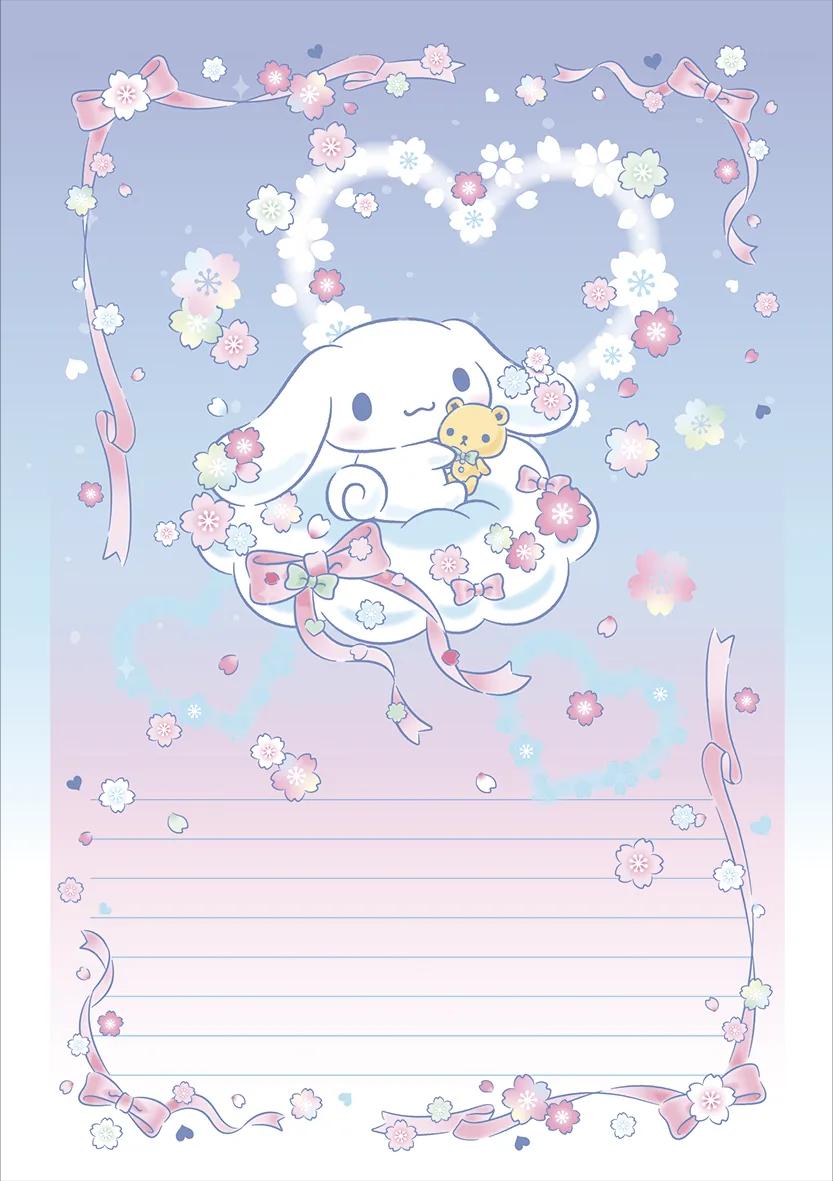 CADERNO FLEXÍVEL PAPEL CARTA - CINNAMOROLL — miniatura 5