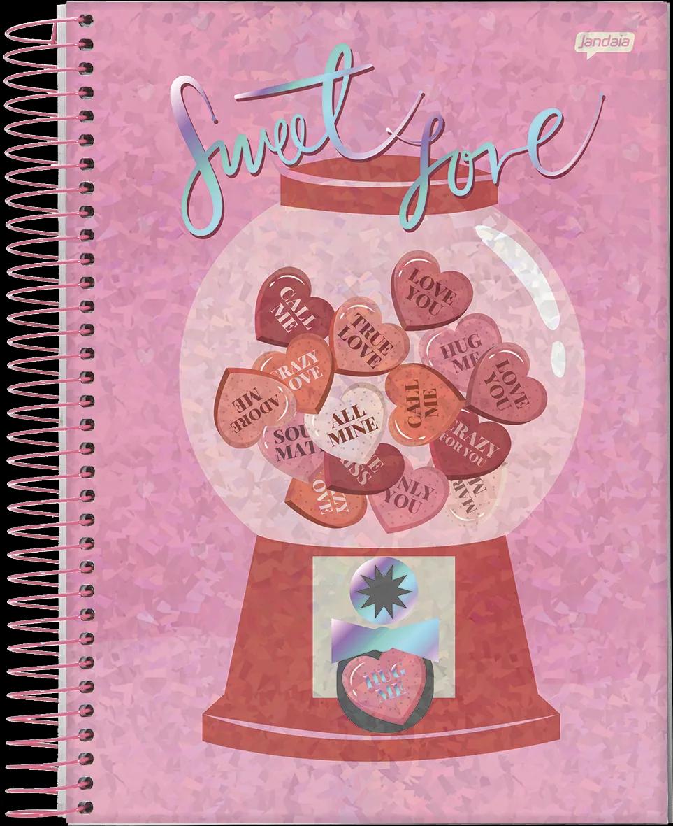 CADERNO ESPIRAL UNIVERSITÁRIO CAPA DURA 01 MATÉRIA 80 FOLHAS - BE BOLD — miniatura 4