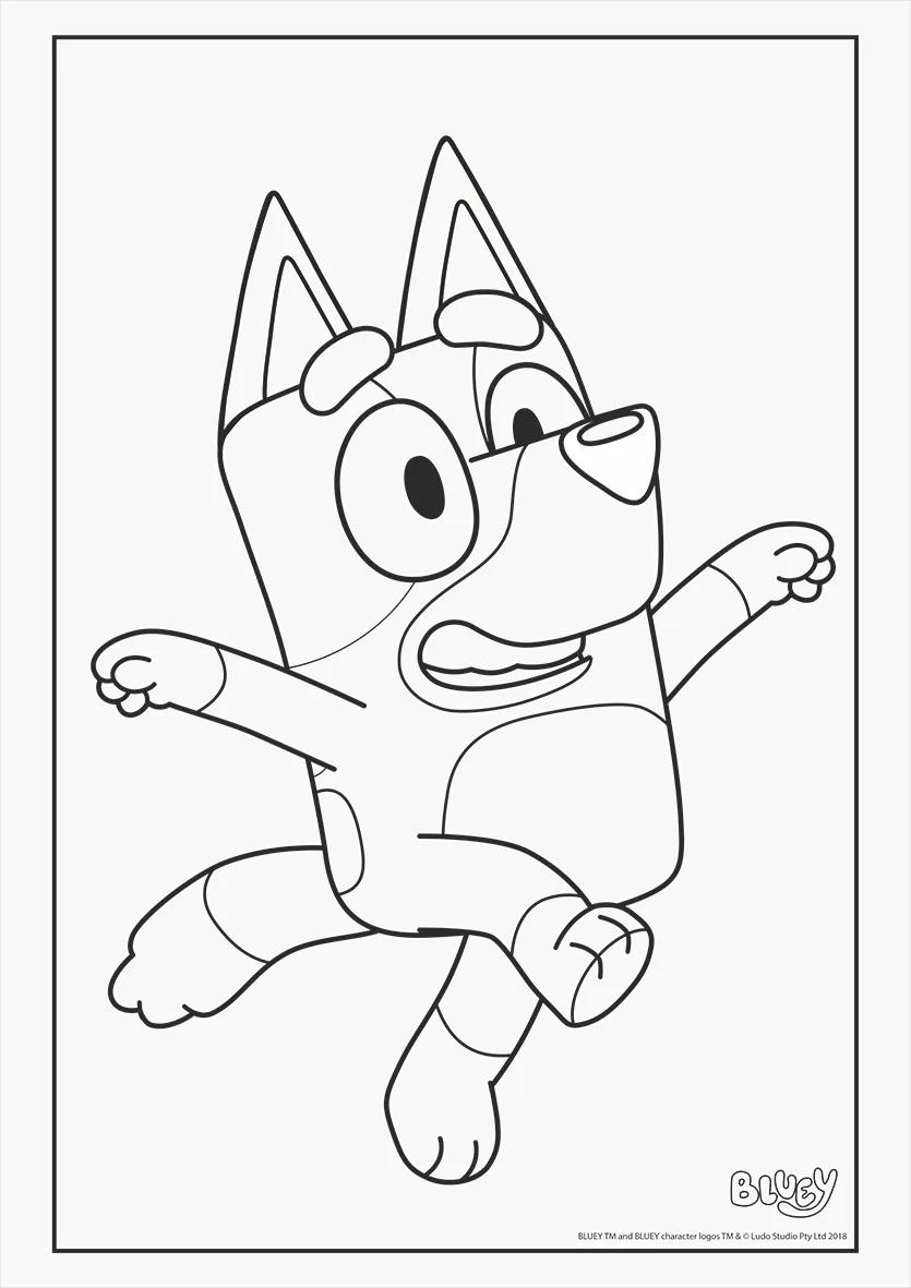 FOLHAS ILUSTRAÇÃO 180G A4 - BLUEY — miniatura 26