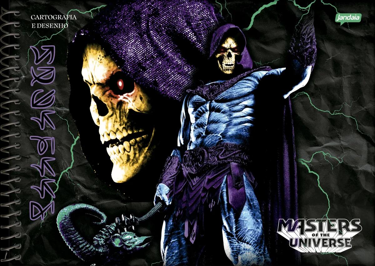 CADERNO ESPIRAL CAPA DURA 80 FOLHAS CARTOGRAFIA - MASTERS OF THE UNIVERSE — miniatura 2
