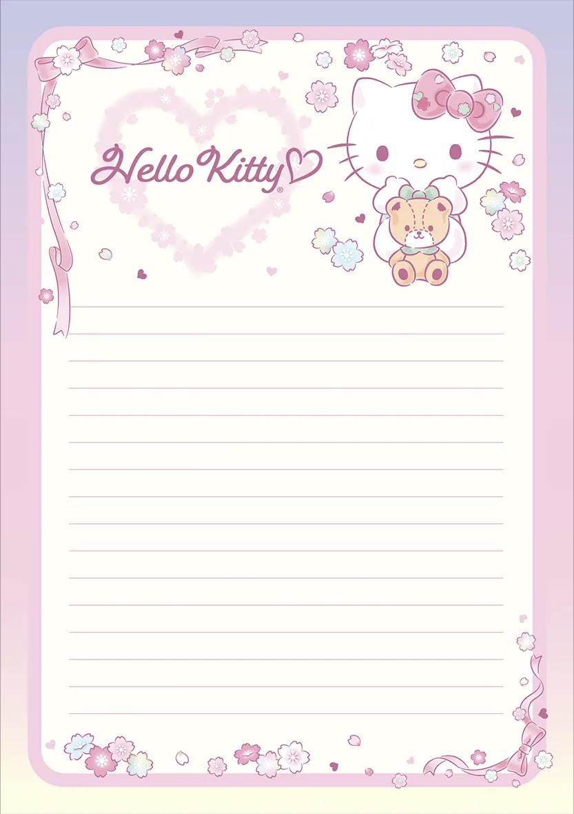 CADERNO FLEXÍVEL PAPEL CARTA - HELLO KITTY — miniatura 3