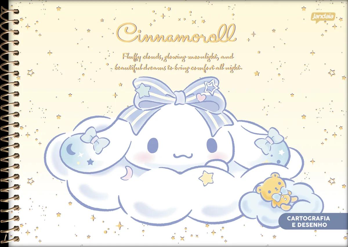 CADERNO ESPIRAL CAPA DURA 80 FOLHAS CARTOGRAFIA - CINNAMOROLL — miniatura 3