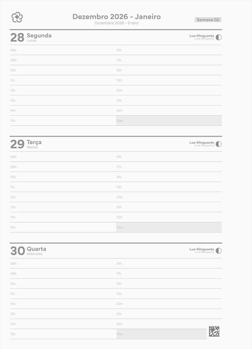 AGENDA PLANEJAMENTO GARRA 175X242 NEO - OFFICE — miniatura 5