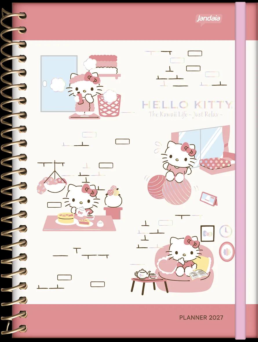 AGENDA PLANEJAMENTO ESPIRAL 175X242MM - HELLO KITTY — miniatura 2