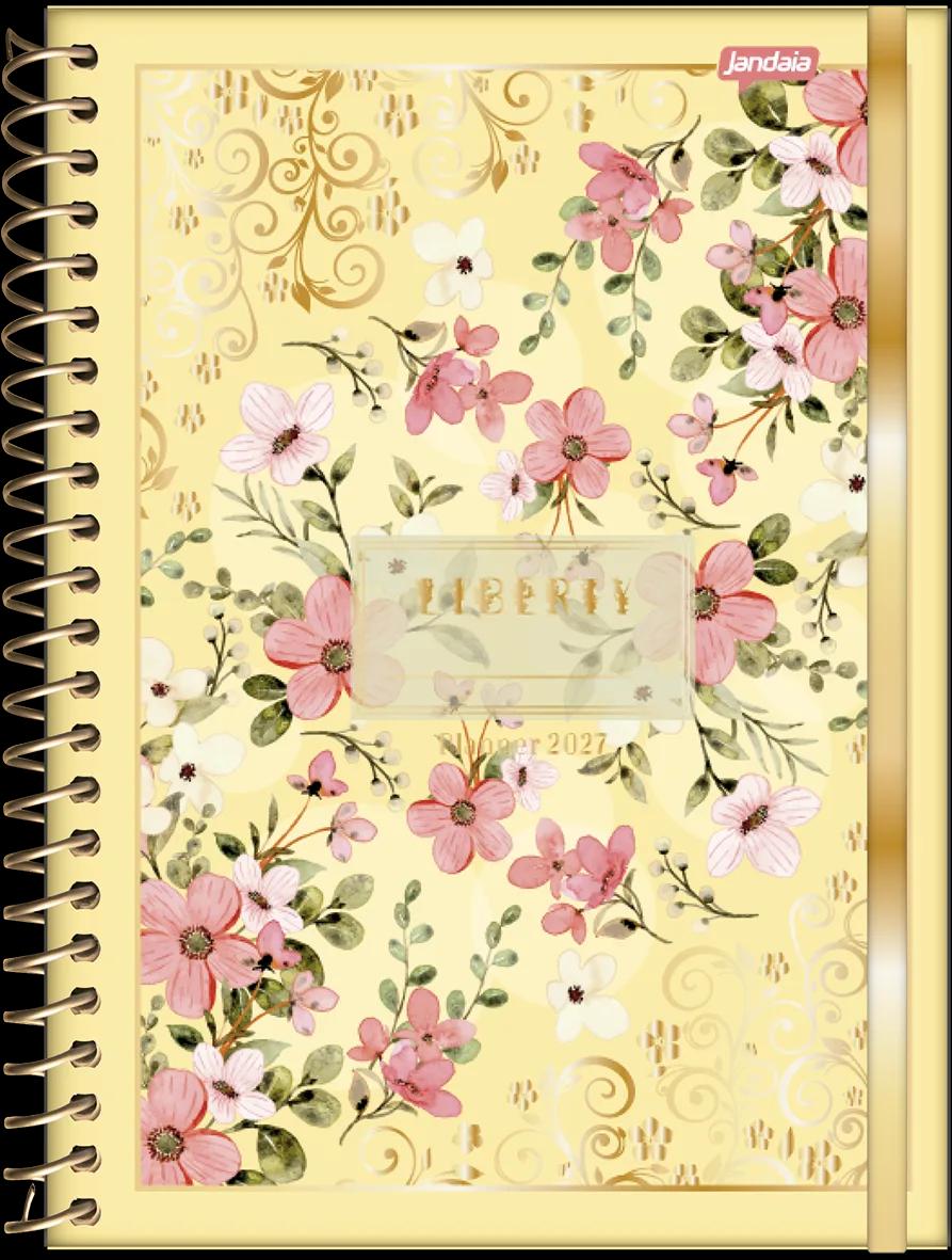 AGENDA PLANEJAMENTO ESPIRAL 175X242MM 80 FOLHAS - LIBERTY — miniatura 2