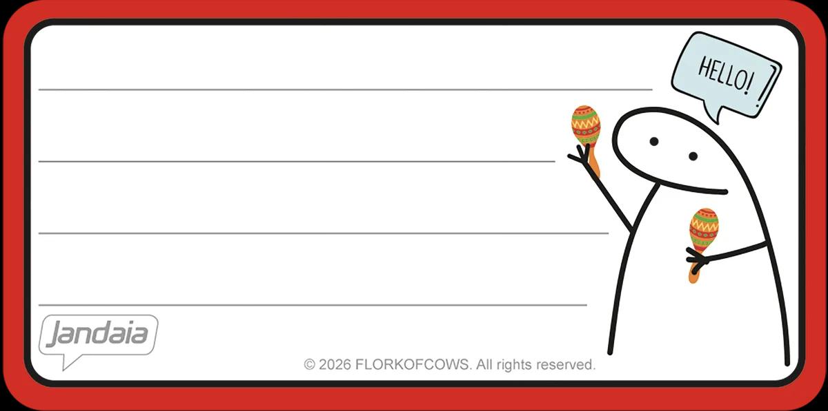 ETIQUETA DE IDENTIFICAÇÃO - FLORK — miniatura 5